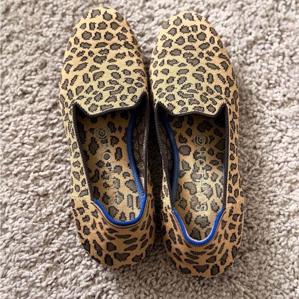 Rothy's Leopard Print Flats